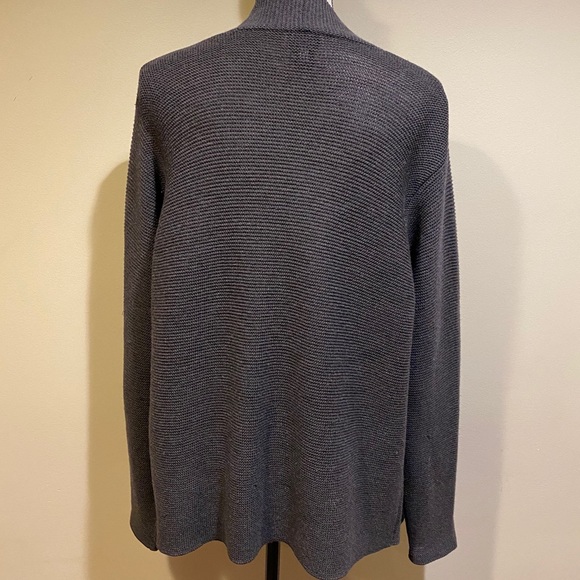 Eileen Fisher Cardigan Sweater Brown - Picture 6 of 10